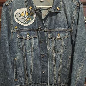 Denim Jacket with Green Bay Packers Accents